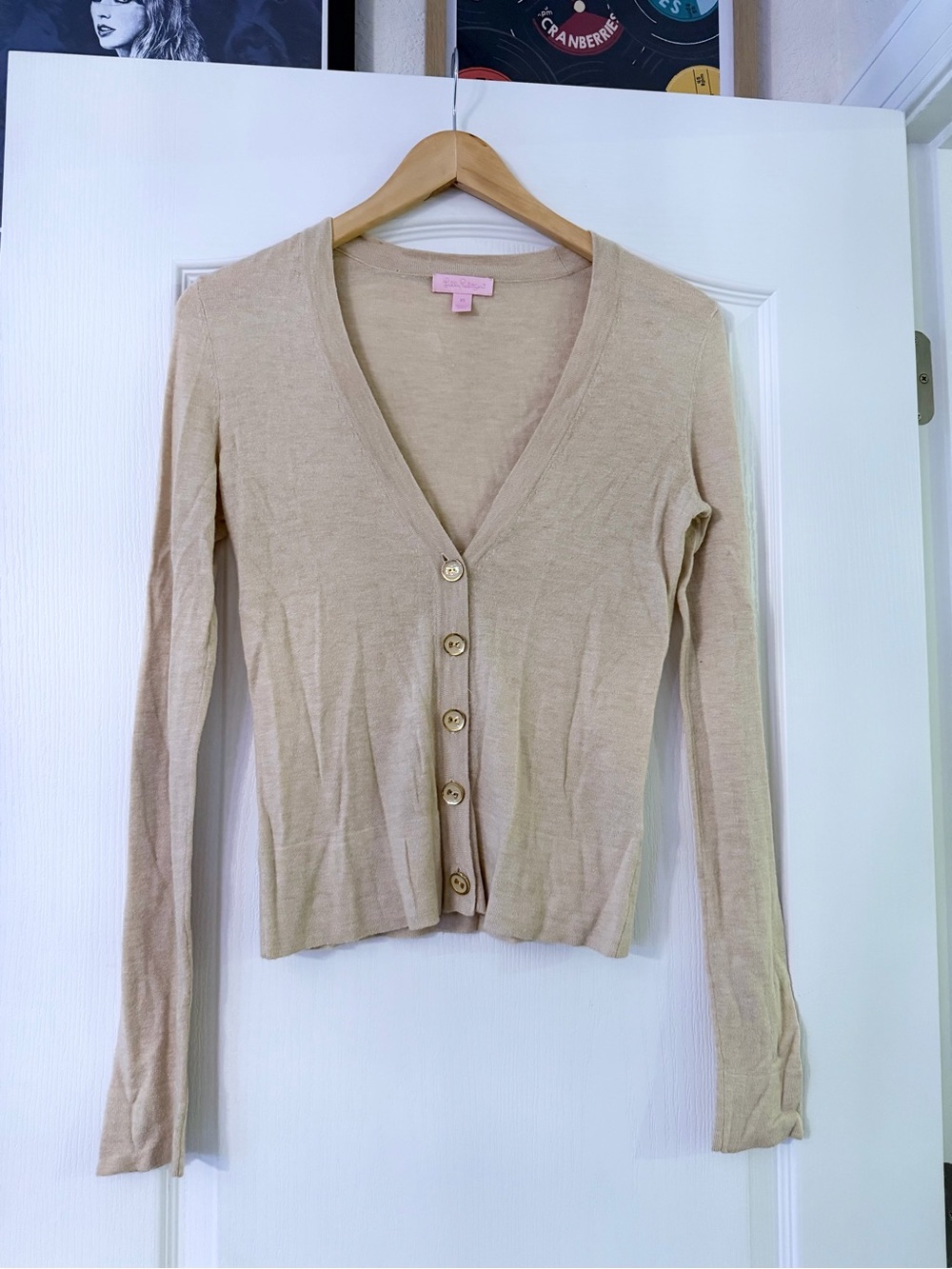 Lilly Pulitzer Cream Sweater XS